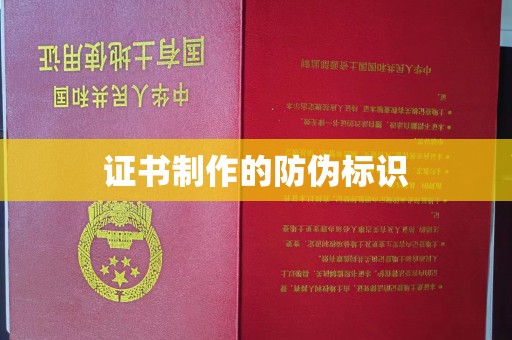 浦东证书制作的防伪标识