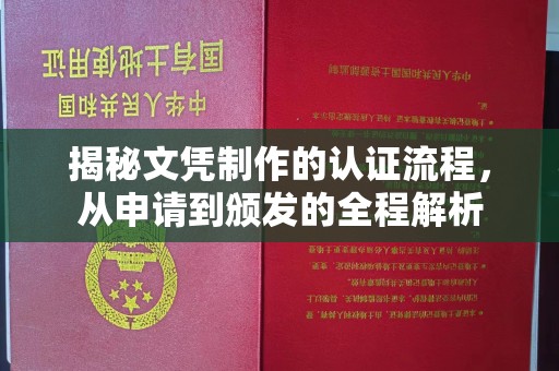浦东揭秘文凭制作的认证流程，从申请到颁发的全程解析